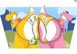 Rating: q
ID: 5577512
Date: 2025-05-16 20:55:23 -0400
Status: active
Score: 18
absurd_res ass_to_ass big_butt butt butt_focus camel_toe clothing dinosaur duo female feral gesture hand_gesture hi_res killrabs looking_at_viewer male male/female mario_bros nintendo prehistoric_species reptile scalie underwear upset yoshi post #5577512