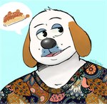 Rating: s
ID: 5563086
Date: 2025-05-10 19:11:17 -0400
Status: active
Score: 1
anthro blue_background brown_ears bust_portrait canid canine canis clothing dialogue domestic_dog eyebrows floppy_ears food front_view fur glistening glistening_eyes hi_res looking_away male mammal multicolored_clothing multicolored_shirt multicolored_topwear open_mouth p_rindustries pasta portrait raised_eyebrow shaded shirt shirt_design simple_background solo spaghetti topwear whisker_spots white_body white_fur post #5563086