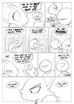 2017 ?_face anon anthro black_and_white comic dialogue english_text female generation_1_pokemon hi_res horn human mammal monochrome nidoqueen nintendo pokemon pokemon_(species) queenie_(shoutingisfun) shoutingisfun text