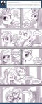 applejack_(mlp) ask_blog big_macintosh_(mlp) blush brother_(lore) brother_and_sister_(lore) comic crown cutie_mark dialogue earth_pony english_text equid equine eyes_closed female feral friendship_is_magic group hair hasbro headgear hi_res horn horse incest_(lore) john_joseco long_hair male mammal monochrome my_little_pony mythological_creature mythological_equine mythology pony princess princess_celestia_(mlp) royalty sibling_(lore) sister_(lore) tail text tiara tumblr user_avatar winged_unicorn wings