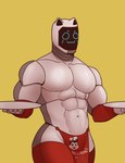 Rating: s
ID: 3886608
Date: 2023-02-21 11:26:59 -0500
Status: active
Score: 12
2022 :3 abs absurd_res android animal_ears animal_humanoid armor bellabot blue_eyes bottomwear cat_humanoid clothed clothing dadsado domestic_cat dual_wielding english_description felid felid_humanoid feline feline_humanoid felis hi_res holding_object holding_weapon humanoid humanoidized jollibee jollibot legwear loincloth machine male mammal mammal_humanoid muscular muscular_male pecs plate portrait print_clothing pudu_robotics red_bottomwear red_clothing red_legwear red_loincloth red_thigh_highs robot screen screen_face segmented_neck shaded simple_background solo thigh_highs three-quarter_portrait topless topless_humanoid topless_male tray vambrace weapon white_body yellow_background post #3886608