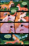 9:14 abby_(rukifox) anatomically_correct anatomically_correct_genitalia anatomically_correct_penis animal_genitalia animal_penis ball_lick balls blush canid canine canine_genitalia canine_penis comic dialogue duo english_text eye_scar face_lick facial_scar fellatio female feral forest fox fully_sheathed genitals good_boy green_eyes hi_res licking male male/female mammal open_mouth oral oral_penetration paws penetration penile penile_penetration penis penis_in_mouth penis_lick penis_tip plant red_body red_fox rick_(rukifox) rukifox scar sex sheath sheath_lick sheath_play sheath_sniffing sniffing sucking tail talking_feral text tongue tongue_out tree true_fox white_body yellow_body yellow_eyes