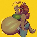 Rating: q
ID: 5477691
Date: 2025-04-02 16:22:45 -0400
Status: active
Score: 26
2025 anthro belly big_belly blue_bottomwear blue_clothing blue_pants bottomwear brown_body brown_fur canid canine canis clothed clothing crop_top denim denim_bottomwear denim_clothing eyelashes eyes_closed eyewear female fur glasses green_clothing green_shirt green_topwear gynomorph_(lore) hair hi_res jeans mammal motion_lines obese obese_female open_bottomwear open_clothing open_mouth open_pants overweight overweight_female pants pointy_ears prick_ears punkitt_(fursona) red_hair sharp_teeth shirt sleeveless_shirt snout solo tail tail_tuft teeth tongue tongue_out topwear trans_(lore) trans_woman_(lore) tuft vocalization wolf wolfgirl9million yawn post #5477691