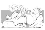 absurd_res anthro anthro_on_feral anthro_penetrating anthro_penetrating_feral bestiality big_penis bodily_fluids cum cum_drip cum_in_penis cum_inside cum_on_penis dragon dripping duo emanata feathered_dragon feathered_scalie feathers feral feral_penetrated genital_fluids genitals hand_on_penis hi_res looking_pleasured lying_on_another lying_on_ground male male/male markings mizuiro_chizu monochrome mutantail mythological_creature mythological_scalie mythology nubbed_penis on_ground on_top paws penetration penile penile_penetration penis penis_in_penis scalie sergal sex simple_background size_difference sketch small_dom_big_sub small_top_big_bottom sperm_cell sperm_cell_collision spermicidal_takeover syke tongue tongue_out urethral urethral_penetration wings