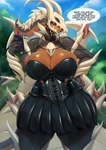 Rating: q
ID: 5598304
Date: 2025-05-25 20:13:05 -0400
Status: active
Score: 36
2025 anthro big_breasts bone breasts canid canine cellphone clothed clothing electronics female generation_2_pokemon hi_res horn houndoom hybrid mammal mleonheart nintendo phone pokemon pokemon_(species) solo text post #5598304