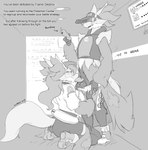 2024 anthro anthro_on_anthro anthro_penetrated anthro_penetrating anthro_penetrating_anthro balls big_breasts bottomwear bottomwear_down breasts clothed clothed_sex clothing defeated delphox duo english_text eyewear fellatio female female_penetrated fur generation_4_pokemon generation_6_pokemon genitals glasses hat headgear headwear hi_res kneeling kneeling_oral_position lost_bet male male/female male_penetrating male_penetrating_female maya_del_phox monochrome nintendo oral pants pants_down partially_clothed penetration penile penis penis_in_mouth pokeball_print pokemon pokemon_(species) recording rotom rotom_phone sex sunglasses text visor_cap wearing_glasses zerofox1000