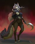 Rating: s
ID: 4912740
Date: 2024-07-11 15:03:40 -0400
Status: active
Score: 129
2024 5_fingers abstract_background anthro arm_wrapping arm_wraps armor black_nose blue_eyes bottomwear breasts canid canid_demon canine cheek_tuft claws cloak clothing collar colored cosplay crossover crossover_cosplay curvy_figure death_(puss_in_boots) demon digital_drawing_(artwork) digital_media_(artwork) digitigrade dreamworks dual_wielding ear_piercing ear_ring eyebrow_piercing eyebrow_ring eyebrow_slit eyebrows eyelashes facial_piercing facial_tuft feet female finger_claws fingers fluffy fluffy_tail front_view full-length_portrait fur fuzzy gauntlets gloves grey_body grey_fur grin hair handwear hellhound helluva_boss hi_res holding_object holding_weapon inner_ear_fluff leg_wraps long_hair long_tail looking_at_viewer loona_(helluva_boss) mammal midriff moon_symbol mythological_canine mythological_creature mythology navel neck_tuft notched_ear pants piercing poncho portrait pupils puss_in_boots_(franchise) red_background red_sclera ring_piercing saltamor sickle signature simple_background slim slit_pupils smile solo spiked_collar spikes standing tail teeth toe_claws tuft weapon white_body white_fur white_hair wrapped_arms wrapped_legs wraps wrist_wraps post #4912740