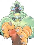 Rating: e
ID: 2017907
Date: 2019-10-09 19:15:12 -0400
Status: active
Score: 59
3:4 3_toes anakitsune animal_humanoid armor avian avian_feet avian_humanoid bird blade_(xenoblade) blue_eyes blush claws duo eyewear feathers feet female finch_(xenoblade) first_person_view foot_fetish foot_play footjob genitals goggles green_body green_feathers headgear helmet hi_res humanoid humanoid_genitalia humanoid_penis kemono looking_at_viewer male male_pov open_mouth penile penis sex simple_background solo_focus text thick_thighs toe_claws toes two-footed_footjob white_background wide_hips xenoblade_chronicles xenoblade_chronicles_2 post #2017907