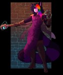 ailurid alpha_channel anthro biped clothed clothing fingers hair hi_res magic magic_user male mammal munkeesgomu red_panda solo swift_henemaru tail