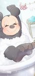 Rating: q
ID: 5321300
Date: 2025-01-21 07:04:47 -0500
Status: active
Score: 21
absurd_res anthro bathing bathtub big_ears black_body black_fur black_nose black_toes bloomers blush bottomwear bubble bubble_bath claw_foot_bathtub clothing disney eyelashes eyes_closed feet female foam fur hanging_clothes happy hentaib hi_res house_mouse implied_nudity mammal minnie_mouse mouse murid murine relaxing rodent skirt smile soles solo toes water wet post #5321300