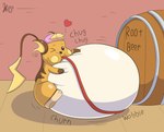 Rating: q
ID: 4931808
Date: 2024-07-20 17:28:30 -0400
Status: active
Score: 11
2023 barrel belly belly_expansion belly_squish beverage big_belly big_cheeks black_eyebrows black_eyes black_nose blonde_hair brown_ears brown_tail cel_shading cheek_bulge chugging churn clothing colored digital_media_(artwork) dipstick_tail dutch_(compactheneko) expansion eyebrows feral generation_1_pokemon hair hand_on_belly hand_on_own_belly hat headgear headwear hi_res hose hose_in_mouth hose_inflation huge_belly hyper hyper_belly inflation inside jackiesquirrel liquid_inflation male markings motion_lines nintendo one_eye_closed onomatopoeia orange_body pink_clothing pink_hat pink_headwear pokemon pokemon_(species) raichu red_hose root_beer shaded soda soda_inflation solo sound_effects squish swelling tail tail_markings tan_belly text unavailable_at_source wobble yellow_cheeks yellow_inner_ear yellow_tail_tip post #4931808