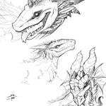 Rating: s
ID: 5611123
Date: 2025-05-31 07:51:14 -0400
Status: active
Score: 7
1:1 2011 ambiguous_gender crazydrak dated dragon ear_frill fangs feral forked_tongue frill_(anatomy) horn monochrome mouth_closed mythological_creature mythological_scalie mythology open_mouth pupils scalie sharp_teeth signature simple_background sketch slit_pupils solo teeth tongue tongue_out post #5611123