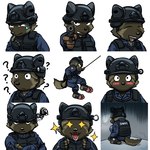 Rating: s
ID: 5577869
Date: 2025-05-16 23:40:21 -0400
Status: active
Score: 7
1:1 5_fingers anthro armor awkward blush canid canine canis clothing combat_helmet combat_vest domestic_dog fingerless_gloves fingers gloves gun handgun handwear happy headgear helmet hi_res male mammal meme pistol police police_officer police_uniform police_vest ranged_weapon seb_yu solo sticker_pack tonyhsq uniform weapon post #5577869
