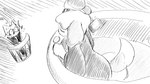 16:9 accessory animal_crossing anthro bell bodily_fluids canid canine canis clothed clothing courtroom dialogue_in_description domestic_dog dragonweirdo duo female gavel_(object) greyscale hair_accessory hair_tie hi_res isabelle_(animal_crossing) jingle_bell judge male mammal marshal_(animal_crossing) monochrome necktie nervous nervous_sweat nintendo panicking podium rodent scared sciurid shaking shih_tzu story story_in_description suit sweat tail toy_dog tree_squirrel tremble_spikes trembling widescreen