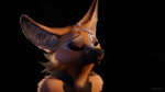 3d_(artwork) 3d_animation 3d_fluid_sim animated anthro big_ears black_background black_eyebrows black_nose blender_(artwork) blender_eevee bodily_fluids brown_body brown_fur canid canine cum cum_on_face cum_shower digital_media_(artwork) dipstick_ears ear_markings eyebrows female fur genital_fluids green_eyes hi_res inner_ear_fluff mammal maned_wolf multicolored_ears neck_tuft no_sound open_mouth orange_body orange_fur ruaidri short_playtime simple_background solo tahlia_(ruaidri) teeth tuft webm