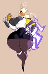 Rating: q
ID: 4685717
Date: 2024-03-28 20:05:02 -0400
Status: active
Score: 35
2023 anode_(docbats) big_breasts bottomwear breasts cleavage clothed clothed_female clothed_humanoid clothing collared_shirt curvy_figure digital_media_(artwork) dress_shirt electrical_hair electricity electronics female floating_head generation_4_pokemon grey_body hand_on_hip holding_object hourglass_figure huge_breasts humanoid jinti legwear looking_at_viewer nintendo not_furry pink_eyes pokemon pokemon_(species) pokemorph pseudo_hair rotom shirt signature simple_background skirt solo tan_background thick_thighs topwear usb wide_hipped_female wide_hips post #4685717
