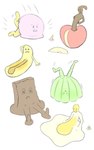 Rating: q
ID: 4934048
Date: 2024-07-21 19:30:31 -0400
Status: active
Score: 2
ambiguous_gender animate_inanimate apple apple_slice candy chocolate chocolate_bar cracked_egg dessert donpretzel dropped_ice_cream egg egg_yolk food food_creature food_transformation fruit gelatin group hair hair_bun hi_res hot_dog human ice_cream ice_cream_cone inanimate_transformation jell-o mammal melting plant seed simple_background sitting stem strawberry_ice_cream transformation tripping upside_down white_background wobbling yolk post #4934048