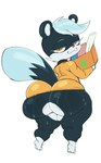 Rating: q
ID: 3541317
Date: 2022-09-01 11:27:30 -0400
Status: active
Score: 65
2022 animal_crossing anthro barefoot big_butt big_tail black_body black_ears black_fur black_tail bodily_fluids bottomless bottomless_female box bulging_butt butt butt_squish cheek_tuft closed_smile clothed clothing container countershading digital_media_(artwork) dipstick_tail dress eyebrows eyelashes facial_tuft feet female fur hair half-closed_eyes hi_res holding_box holding_container holding_object huge_butt long_sleeves long_tail looking_at_viewer looking_back looking_back_at_viewer mammal markings mouth_closed multicolored_body multicolored_fur narrowed_eyes naughty_face nintendo orange_clothing orange_dress orange_eyes pupils purple_yoshi_draws rear_view red_nose rodent sciurid shirt short_hair smile smug solo squish standing sweat sweatdrop tail tail_markings tasha_(animal_crossing) thick_tail thick_thighs thin_eyebrows tight_clothing tight_dress tight_shirt tight_topwear topwear tree_squirrel tuft two_tone_body two_tone_fur two_tone_tail underbutt white_body white_countershading white_eyebrows white_eyelashes white_fur white_hair white_inner_ear white_tail post #3541317