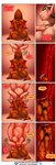 aamon_(james_howard) absurd_res anthro balls bat big_penis bulge cock_vore comic demon dialogue dino_devil duo english_text genitals gynomorph hi_res huge_penis hyper hyper_genitalia hyper_penis internal intersex intersex/male james_howard male mammal onlyfans penetration penile penis size_difference speech_bubble subscribestar subscribestar_logo text tina_(james_howard) urethral urethral_penetration url vein veiny_balls veiny_penis vore