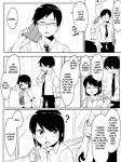 3:4 age_difference alternate_version_at_source child clothing comic dialogue duo english_text hard_translated haruto_arashiki hi_res human human_only humor kaminosaki male mammal monochrome not_furry right_to_left speech_bubble text third-party_edit translated translation_edit young young_human young_male