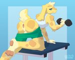 Rating: e
ID: 5624446
Date: 2025-06-06 13:14:49 -0400
Status: active
Score: 19
5:4 absurd_res anthro anus balls bicep_curl bottomwear bottomwear_down butt cheeseus_(cheeseuschrist) clothed clothing dumbbell exercise exercise_clothing genitals hi_res lagomorph leporid looking_at_viewer looking_back male mammal pants pants_down partially_clothed pawpads paws presenting presenting_hindquarters rabbit shirt shorts shorts_down solo switchbit tank_top topwear weightlifting weights workout post #5624446