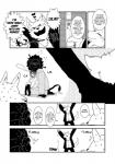 anthro canid canine clothing comic dialogue english_text felid female fur hi_res human kemono lila_(kashiwagi_aki) male mammal monochrome rolf saitou_(yakantuzura) text translated yakantuzura zinovy