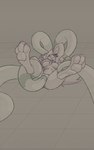 abdominal_bulge amazinky animated anthro blush bodily_fluids bouncing bouncing_breasts bound breasts breath butt candide_(amazinky) clitoris dialogue eyes_closed featureless_breasts feet female foot_fetish frame_by_frame freckles fucked_silly genital_fluids genitals hair happy hatching_(art) hi_res immobilization long_hair loop lying lying_on_ground medium_breasts moan navel nude on_back on_ground open_mouth overstimulation panting pawpads paws penetration pinned pinned_to_ground pussy pussy_juice_on_tentacle pussy_juice_splatter restrained restrained_by_tentacles restricted_palette sex shaded short_playtime sitting solo species_request spread_legs spreading stretched_pussy stretching tentacle_penetration tentacle_sex tentacles text thick_thighs tongue tongue_out vaginal_fluids