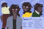 Rating: s
ID: 5530831
Date: 2025-04-26 01:25:50 -0400
Status: active
Score: 7
anthro band-aid band-aid_on_arm band-aid_on_neck bandage blue_background blue_text brown_hair clenched_teeth clothing directional_arrow domestic_cat english_text eyewear facial_piercing felid feline felis female glasses hair hi_res hoodie laugh long_hair mammal model_sheet multiple_scenes nose_piercing nose_ring piercing pronouns red_eyes ring_piercing round_glasses sepulturegirl shirt simple_background solo sophia_(sepulture_girl) sweater teeth text thinking thought_bubble topwear torn_clothing torn_shirt torn_topwear trans_(lore) trans_woman_(lore) wearing_glasses post #5530831