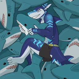 Rating: s
ID: 4920467
Date: 2024-07-15 12:04:48 -0400
Status: active
Score: 130
1:1 anthro blahaj bottomwear clothing cuddling detailed_background fish gills hacony hi_res ikea male marine notched_ear plushie razz_(razzshark) shark shark_plushie shorts sleeping solo stripes teeth underwear post #4920467