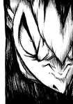 angry anthro close-up comic desire_(icma) dialogue generation_5_pokemon headshot_portrait hi_res makotoo male monochrome nintendo pmd:_icma pokemon pokemon_(species) pokemon_mystery_dungeon portrait scarf solo spike_chunsoft zoroark