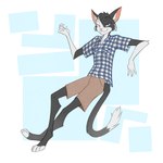 Rating: s
ID: 5634936
Date: 2025-06-11 09:50:53 -0400
Status: active
Score: 11
1:1 4_toes 5_fingers anthro barefoot bottomwear checkered checkered_clothing checkered_shirt checkered_topwear clothing digital_drawing_(artwork) digital_media_(artwork) digitigrade domestic_cat feet felid feline felis fingers full-length_portrait hi_res inner_ear_fluff leaning leaning_backward looking_at_viewer male mammal pattern_clothing pattern_shirt pattern_topwear pink_nose portrait shirt shorts simple_background simple_eyes smile smirk solo tail toes topwear tuft tuxedo_cat vistamage post #5634936