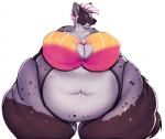 anthro belly big_belly big_breasts bikini bra breasts cleavage cleavage_cutout clothed clothing curvy_figure cutout datpisces female hi_res holding_leg holding_thigh huge_breasts huge_hips huge_thighs hyena hyper hyper_hips hyper_thighs jaykuma keyhole_bra keyhole_clothing keyhole_underwear lingerie mammal obese obese_anthro obese_female overweight overweight_anthro overweight_female pink_eyes pinup pose seductive solo spotted_hyena swimwear thick_thighs two-piece_swimsuit underwear wide_hips yuki_(yukisuka)