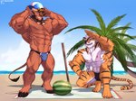 Rating: q
ID: 5595339
Date: 2025-05-24 16:07:09 -0400
Status: active
Score: 9
2021 2_horns 4:3 abs anthro ball beach beach_towel beard biceps black_clothing black_hair black_speedo black_swimwear blonde_hair blue_clothing blue_eyes blue_sky blue_speedo blue_swimwear body_hair bovid bovine braided_hair braided_ponytail brown_body brown_fur cattle chest_hair claws clothed clothing crouching dated digitigrade duo eye_patch eyewear facial_hair felid food forearm_muscles fruit fur goggles goggles_around_neck hair harry_baker hi_res holding_volleyball hooved_digitigrade hooved_toes hooves horn lin_(anil_nilnil) male mammal melon multicolored_body multicolored_fur muscular muscular_anthro muscular_male nipples obliques orange_body orange_fur outside palm_tree pantherine pecs plant ponytail sand sea serratus shiriya_k sky speedo stick striped_body striped_fur stripes swimwear tail tiger toe_claws topless towel tree two_tone_speedo volleyball_(ball) water watermelon wave white_body white_fur white_hair yellow_eyes post #5595339