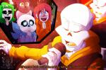 Rating: s
ID: 2012833
Date: 2019-10-04 19:13:34 -0400
Status: active
Score: 5
absurd_res alternate_universe animated_skeleton bone english_text fan_character group hi_res lizheru male not_furry papyrus_(underswap) papyrus_(undertale) sans_(underswap) sans_(undertale) singing skeleton text undead underswap undertale undertale_(series) post #2012833