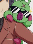 Rating: s
ID: 4881907
Date: 2024-06-27 14:38:06 -0400
Status: active
Score: 9
3:4 bandai_namco claws digimon digimon_(species) duo eyewear feral green_body hair hi_res human ken_ichijouji male mammal manchi_kaaan mandibles purple_hair sparkles sunglasses wormmon post #4881907