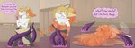 3_toes 4_fingers 4_missing_limbs absurd_res amputee anthro barefoot blush braixen digitigrade disability english_text eyewear eyewear_only fauvfox feet female fingers fur generation_6_pokemon genitals glasses glasses_only goo_transformation hi_res living_onahole lying melting_limbs nintendo nude on_back orange_body orange_fur pokemon pokemon_(species) pokemorph pussy quadruple_amputee round_glasses sex_toy_transformation solo tentacles text toes transformation translucent translucent_body wearing_glasses white_body white_fur