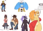 aged_up anthro avian beak big_breasts big_butt bird blue_body blue_feathers blush bottomwear breasts bubble_butt butt butt_pose canid canine ceroba_ketsukane chujin_ketsukane clothed clothing clover_(undertale_yellow) cowboy_hat daughter_(lore) digital_media_(artwork) disney dominant dominant_female dress duo father_(lore) father_and_child_(lore) father_and_daughter_(lore) feathers female fox hair hat headgear headwear huge_breasts huge_butt human husband_and_wife kanako_ketsukane larger_female long_hair looking_at_viewer looking_back low-angle_view luxo luxo_jr. male male/female mammal married_couple martlet_(undertale_yellow) muscular muscular_anthro muscular_female narrow_hips open_mouth orange_hair parent_(lore) parent_and_child_(lore) parent_and_daughter_(lore) pixar ponytail pose pupils signirsol simple_background size_difference slit_dress slit_pupils smile tail thick_thighs thin_calves thin_legs thin_thighs undertale_yellow wide_hips winged_arms wings