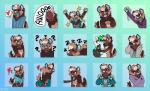 Rating: s
ID: 1172475
Date: 2017-03-25 12:17:22 -0400
Status: active
Score: 17
2016 4_fingers anthro armwear bent_over black_body black_eyes black_fur black_tail blue_background blue_body blue_clothing blue_fur blue_nose blue_tongue blue_topwear blush briefs brown_body brown_fur brown_hair brown_tail canid canine canis clothed clothing collar confusion crossed_arms digital_media_(artwork) duo ear_piercing elbow_gloves expression_sheet eyebrows eyes_closed facepalm facial_piercing fangs fingerless_(marking) fingers frown fur gesture gloves green_body green_fur green_hair green_tail grey_clothing grey_shirt grey_topwear hair half-closed_eyes handwear happy heart_symbol hoodie howl hug inner_ear_fluff kilowolff leash lip_piercing lying male mammal multicolored_body multicolored_fur multicolored_hair multicolored_tail multiple_images narrowed_eyes nose_piercing nose_ring nowandlater nude on_front one_eye_closed open_mouth pictographics piercing purple_clothing purple_topwear question_mark ring_piercing septum_piercing shirt short_hair short_tail shy signature simple_background small_tail smile smirk solo_focus speech_bubble spiral spiral_eyes standing star star_eyes sticker_pack tail tail_motion tailwag tan_body tan_fur tan_tail teeth telegram_sticker tired tongue tongue_out tongue_piercing topwear tuft two_tone_hair two_tone_tail underwear waving white_body white_fur white_hair white_tail wolf post #1172475