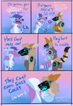 5_panel_comic absurd_res ambiguous_gender andromorph andromorph/ambiguous anthro arm_tuft bear_hug blue_body blue_fur bodily_fluids brown_body brown_fur butt canid canine cheek_tuft clitoris dripping duo elbow_tuft english_text enlarged_clitoris eyes_closed facial_tuft fangs fox fur genitals gradient_background half-closed_eyes hi_res hug humanoid_genitalia humanoid_pussy humor inner_ear_fluff intersex intersex/ambiguous interspecies kissing luckfoxo33 machine mammal mastectomy_scar narrowed_eyes open_mouth pawpads paws pink_clitoris pink_pawpads protogen protogen_visor pubes purple_body purple_fur pussy saliva saliva_drip saliva_string scar sharp_teeth shoulder_tuft simple_background teeth text tight_hug tolng trans_(lore) trans_man_(lore) tuft wide_eyed