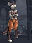 Rating: q
ID: 5652618
Date: 2025-06-19 02:00:15 -0400
Status: pending
Score: 10
3:4 bdsm bondage bound brown_body brown_fur bulge canid canine canis city cityscape clothing countershading coyote cuff_(restraint) fur hi_res latex latex_clothing macchiato_coyote male mammal night outside restraints slim solo straitjacket stripedcrocodile tan_body tan_fur yellow_eyes post #5652618