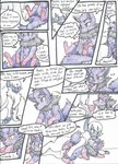 2019 absol animal_genitalia animal_penis blush bodily_fluids breasts canid canine canine_genitalia canine_penis canis colored colored_pencil_(artwork) comic cum cunnilingus dialogue duo english_text fellatio female feral fur gender_transformation generation_3_pokemon generation_5_pokemon genital_fluids genitals hi_res humanoid_genitalia humanoid_genitalia_on_feral humanoid_pussy humanoid_pussy_on_feral jaki-kun_(character) licking licking_lips male male/female mammal mind_alteration multi_breast nintendo oral penile penis penis_lick pokemon pokemon_(species) purple_body purple_fur pussy questionable_consent rainbowraven sex text tongue traditional_media_(artwork) transformation vaginal zorua