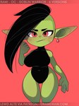 Rating: s
ID: 5033680
Date: 2024-09-06 16:47:14 -0400
Status: active
Score: 18
2024 3:4 5_fingers absurd_res alternate_costume big_breasts big_ears black_clothing black_leotard breasts clothed clothing curvy_figure digital_drawing_(artwork) digital_media_(artwork) ear_piercing ear_ring english_text eyebrows facial_scar female female_humanoid fingers front_view goblin gramdraw green_body green_ears green_face green_skin hair hi_res hourglass_figure humanoid humanoid_pointy_ears leotard long_ears looking_at_viewer mouth_closed navel not_furry one_fang piercing pointy_ears portrait rami_(gramdraw) red_background red_eyes ring_piercing scar simple_background smile smirk snaggle_tooth solo text thigh_gap three-quarter_portrait undercut url wide_hipped_female wide_hipped_humanoid wide_hips post #5033680