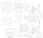 Rating: q
ID: 5631458
Date: 2025-06-09 17:33:01 -0400
Status: active
Score: 4
black_and_white blush bodily_fluids breasts butt clothing dancing dialogue disney dump_the_gallery embarrassed english_text fangs female hair hat headgear headwear hi_res horn horned_humanoid humanoid long_ears looking_at_viewer looking_down monochrome monster nervous nervous_sweat nude open_mouth petite_female pole pole_dancing question_mark ransomgram_monster_(svtfoe) shirt short_hair side_boob sketch small_breasts solo speech_box standing star_vs._the_forces_of_evil sweat sweatdrop tail tailed_humanoid talking_to_viewer teeth text topwear worried_look post #5631458