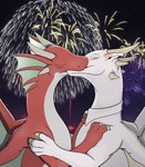 Rating: s
ID: 5372517
Date: 2025-02-14 13:50:04 -0500
Status: active
Score: 40
amelia_(angels_with_scaly_wings) angels_with_scaly_wings blush claws dragon dragonhurd duo european_mythology eyes_closed fastbiter female feral fireworks hands_on_shoulders hi_res horn kissing male mythological_creature mythological_scalie mythology night red_body red_scales remy_(angels_with_scaly_wings) romantic romantic_couple scales scalie sky star western_dragon white_body white_scales white_wings wings yellow_claws post #5372517