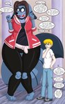Rating: s
ID: 3522806
Date: 2022-08-22 23:39:07 -0400
Status: active
Score: 24
5:8 absurd_res anthro barefoot big_tail blonde_hair blue_body blue_fur bottomwear brown_hair butt butt_expansion clothed clothing dialogue duo eep english_text expansion feet female fur greeting growth hair hi_res human jacket linked_speech_bubble long_hair male malkai_(malkaiwot) mammal pants procyonid raccoon runningtoaster simple_background speech_bubble tail text topwear torn_bottomwear torn_clothing torn_pants transformation wide_hips post #3522806