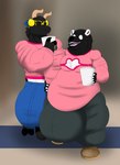 Rating: e
ID: 5259677
Date: 2024-12-22 23:05:24 -0500
Status: active
Score: -4
alythewolfcat anthro bear belly beverage big_belly big_bulge black_body black_fur bovid bovine bulge cattle digit_ring duo fur giant_panda haircut hi_res huge_belly huge_bulge husband_and_husband hyper hyper_bulge jason_julardas jewelry lucas_mcfist male mammal muscular muscular_male overweight overweight_male ring wearing_sunglasses wedding_ring post #5259677