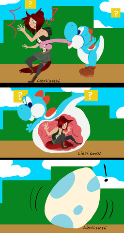 Rating: q
ID: 3193596
Date: 2022-02-24 18:24:08 -0500
Status: active
Score: 14
after_vore animal_humanoid cat_humanoid cyan_yoshi duo egg egg_transformation felid felid_humanoid feline feline_humanoid female female_prey feral feral_pred hi_res humanoid humanoid_prey internal liechi lineless male male_pred mammal mammal_humanoid mario_bros nintendo non_fatal_vore oral_vore oviposition vore ych_(character) yoshi post #3193596