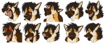 Rating: s
ID: 1185577
Date: 2017-04-09 10:34:13 -0400
Status: active
Score: 15
2017 angry anthro beard black_hair black_lips black_nose brown_body brown_fur canid canine canis digital_media_(artwork) domestic_dog expression_sheet expressions eyebrows facial_hair fangs fur german_shepherd goatee hair half-closed_eyes heart_eyes heart_symbol herding_dog ifus laugh licking licking_lips licking_nose licking_own_lips lips looking_at_viewer looking_away male mammal multicolored_body multicolored_fur narrowed_eyes open_mouth orange_eyes pastoral_dog pink_tongue self_lick short_hair simple_background smile snout solo sticker_pack tan_body tan_fur teeth telegram_sticker tongue tongue_out white_background white_body white_fur zayne_kingsley post #1185577