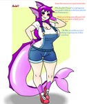 Rating: s
ID: 5620885
Date: 2025-06-04 15:35:55 -0400
Status: active
Score: 34
2024 after_transformation big_breasts blue_eyes blush bottomwear breasts choker clothed clothed_female clothed_humanoid clothing colored denim denim_bottomwear denim_clothing denim_shorts dialogue ear_frill english_text female female_humanoid footwear frill_(anatomy) fully_clothed fully_clothed_female fully_clothed_humanoid gender_transformation glistening glistening_tail gloves_(marking) hair hand_behind_head hand_on_hip head_crest head_frill hi_res humanoid jewelry leg_markings looking_at_viewer markings max_(pomiart) necklace nintendo overalls pokemon pokemon_(species) pokemon_humanoid pomiart purple_frill purple_hair purple_markings purple_sclera shirt shoes shorts smile socks_(marking) solo standing tail tail_frill text thick_thighs topwear transformation wide_hips post #5620885