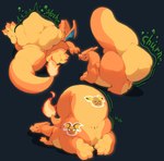 absurd_res alolan_form alolan_raichu ambiguous_gender angry anus butt butt_expansion charizard digestion digestion_noises digestion_sequence digital_media_(artwork) expansion fatal_vore generation_1_pokemon generation_7_pokemon hi_res looking_well-fed mammal mouse multicolored_body multicolored_scales multicolored_tail multiple_prey murid murine nintendo onomatopoeia orange_body orange_scales pokemon pokemon_(species) raichu regional_form_(pokemon) rodent scales scalie simple_background solo sound_effects tail text two_tone_body two_tone_scales vore vore_tattoo watagenodebi weight_gain